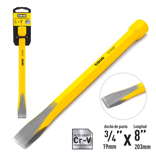 [4-190] CINCEL 3/4 X8" COVO 4-190