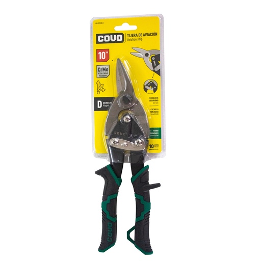 [4-207] TIJERA DE AVIACION 10" DERECHA COVO 4-207