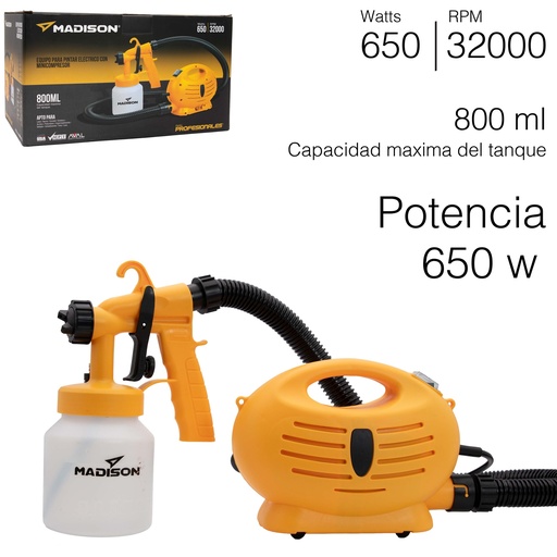 [4-367] PISTOLA PARA PINTAR O FUMIGAR  MADISON 4-367