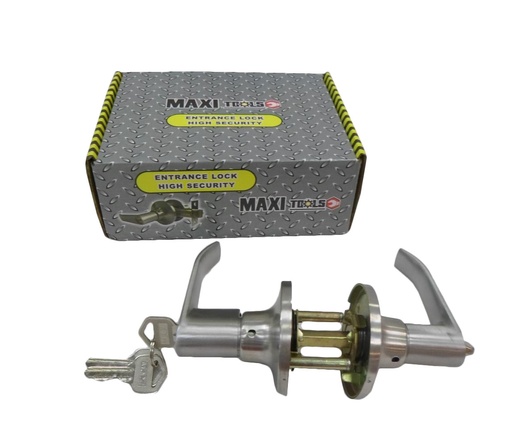 [4-389] CERRADURA CON MANILLA EN CAJA MAXI TOOLS 4-389