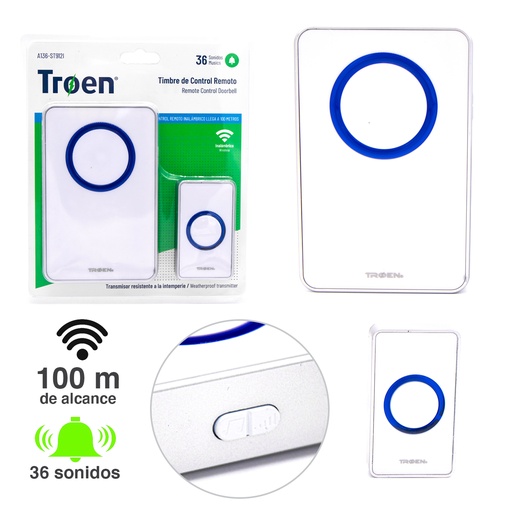 [4-449] TIMBRE PARA PUERTA TROEN 4-449