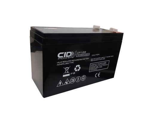 [4-465] BATERIA CIDPOWER 12V 9AMP 4-465