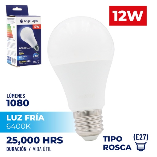 [4-481] BOMBILLO BULBO LED 12W ALTO BRILLO 85-265V 4-481