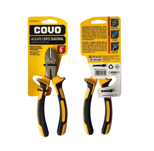 [4-503] ALICATE CORTE DIAGONAL 6" COVO 4-503