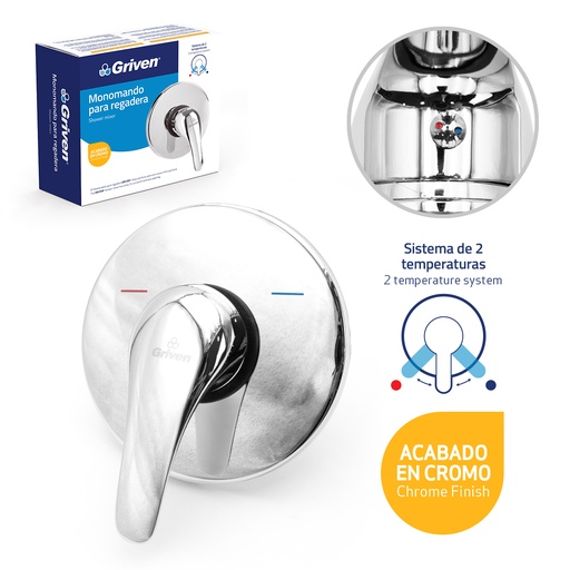 [4-509] LLAVE P/DUCHA MONOMANDO x 1/2 GRIVEN 4-509
