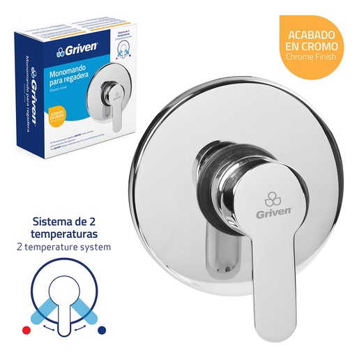 [4-510] LLAVE P/DUCHA MONOMANDO x 1/2 GRIVEN 4-510
