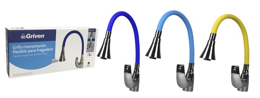 [4-513] LLAVE FREGADERO MONOMANDO COLORES GRIVEN 4-513