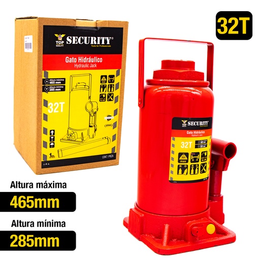 [4-581] GATO BOTELLA 32 TON  SECURITY 4-581
