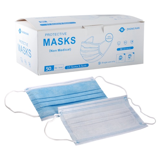 [4-609] MASCARILLAS S/M x 50 UNID 4-609