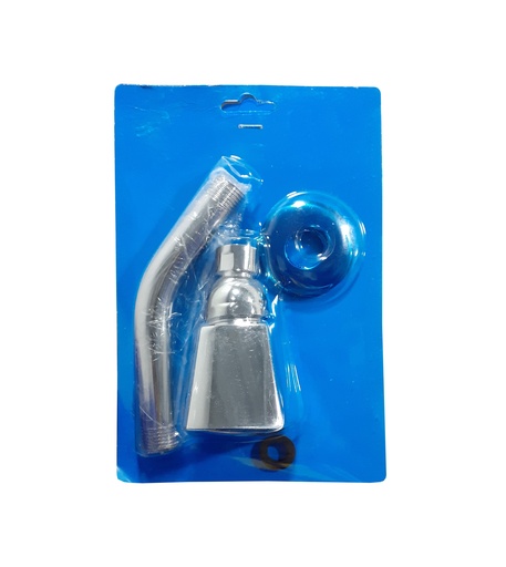 [4-626] REGADERA CUADRADA METALICA SIN MARCA 4-626