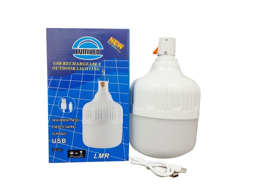 [4-637] BOMBILLO RECARGABLE 34W LUMILED 4-637