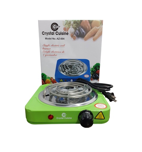 [4-642] COCINA ELECTRICA 1 HORNILLA COLORES 4-642