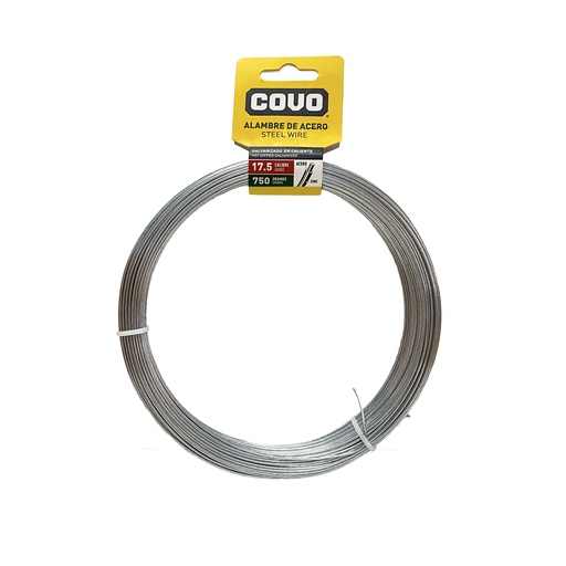 [4-647] ALAMBRE LISO x 750G CAL 17.5 COVO 4-647