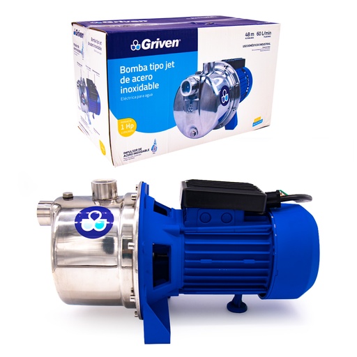 [4-648] BOMBA TIPO JET 1HP GRIVEN 4-648