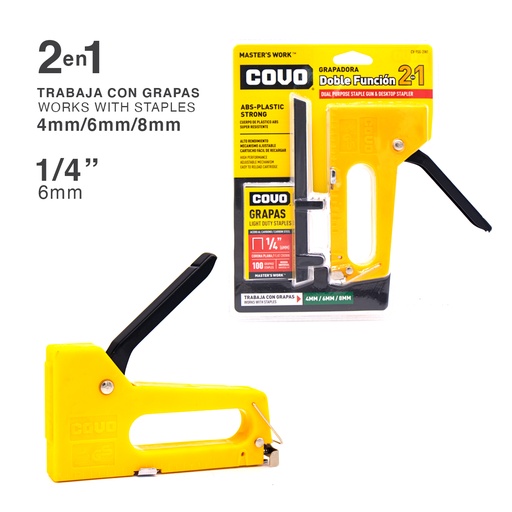 [4-678] GRAPADORA 2 EN 1 COVO 4-678
