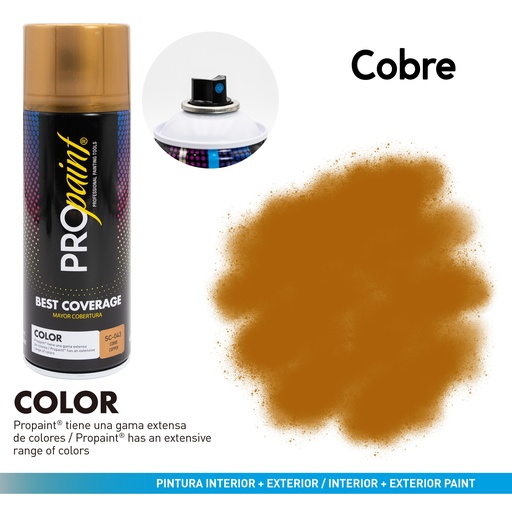 [4-714] SPRAY COBRE x 400 ML PRO PAINT 4-714
