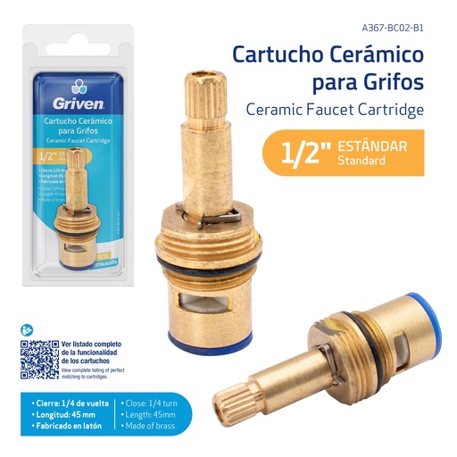 [4-766] VASTAGO GRIVEN 52MM 4-766