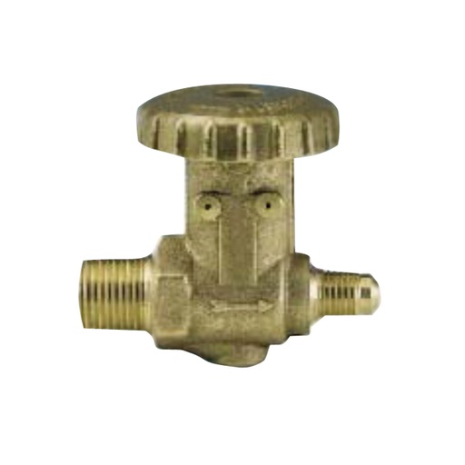 [0-026] LLAVE DE PASO 1/4 SAE x 3/8 MNPT 0-026