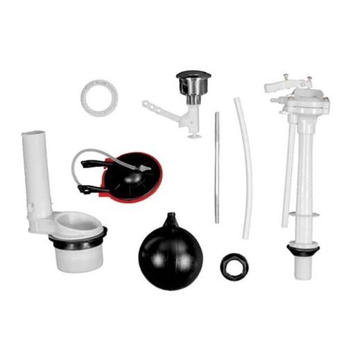 [0-122] HERRAJE DELTA C/BOTON VENCERAMICA 0-122