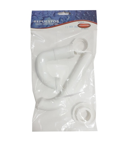 [0-128] SIFON PLASTICO DE 1 1/4" VENCERAMICA 0-128