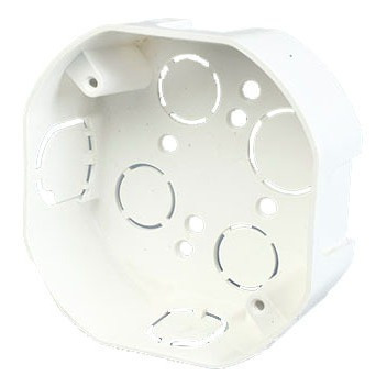 [0-204] CAJETIN OCTOGONAL COMB PLASTICO BLANCO IMPLASVEN 0-204