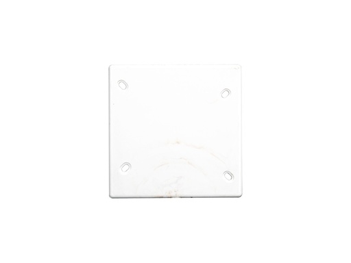 [0-213] TAPA CIEGA CUADRADA 4x4 BLANCA IMPLASVEN 0-213