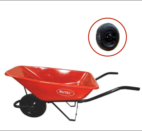 [0-292] [0-292] CARRETILLA RUEDA NEUMATICA x 140 LTS RUTEL 0-292