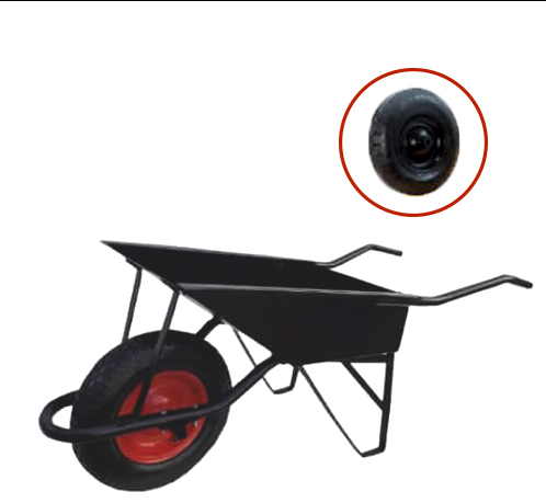 [0-294] CARRETILLA GUERRERA R/NEUMA x 65 LTS RUTEL 0-294