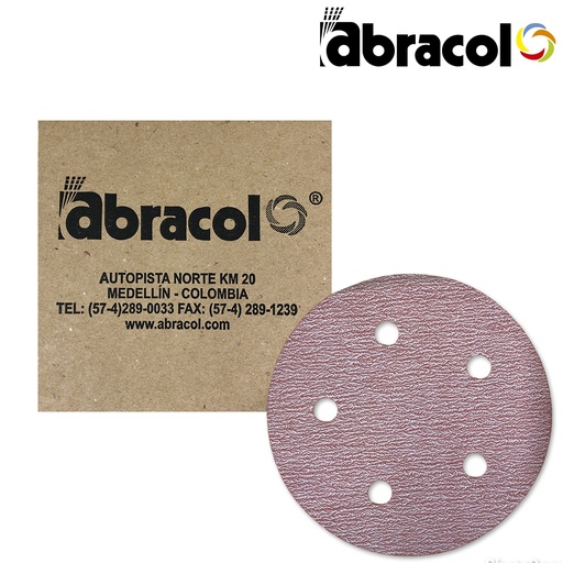[0-363] ABRAMAGIC ROJO GRANO 180 x 5" ABRACOL 0-363