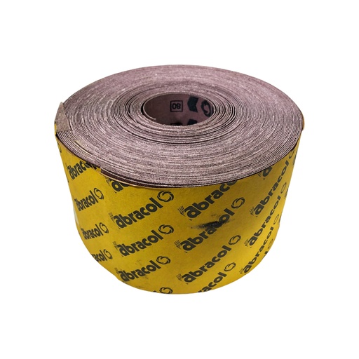 [0-372] [0-372] LIJA BANDA GRANO 80 x 4" ROLLO 25mts 0-372
