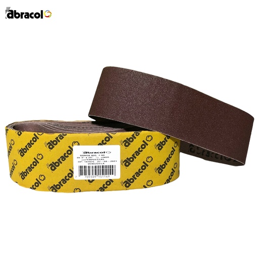 [0-388] LIJA BANDA GRANO 60 3" x 24" x UNID 0-388