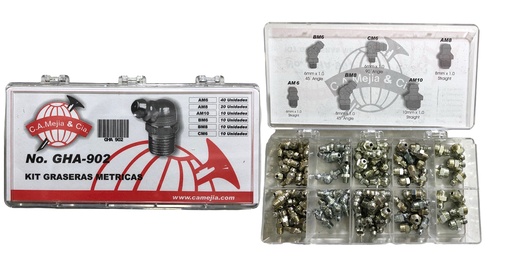[0-390] KIT DE GRASERA 902mm x 100 UNID MEJIA 0-390