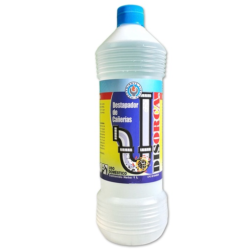 [0-404] DESTAPADOR CAÑERIAS 1 L DISORCA 0-404