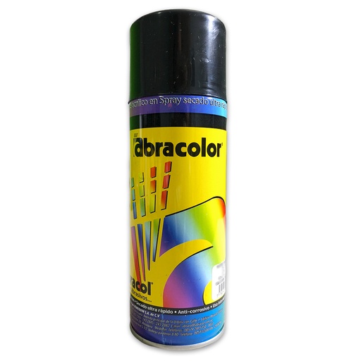 [0-447] SPRAY NEGRO MATE 400 ML ABRACOL 0-447