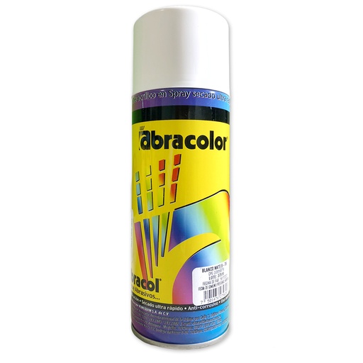 [0-453] SPRAY BLANCO MATE 400 ML ABRACOL 0-453