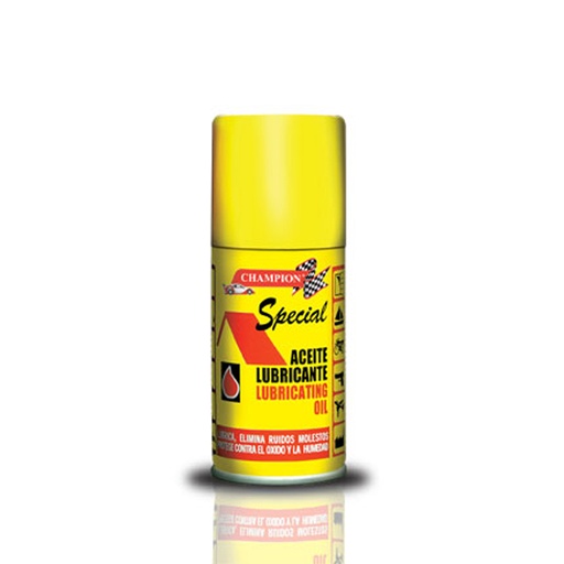 [0-525] ACEITE LUBRICANTE SPRAY 3 en 1 110cc CHAMPION 0-525