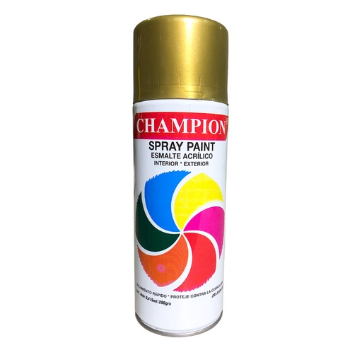 [0-534] SPRAY ORO BRILLANTE 415 ML CHAMPION 0-534