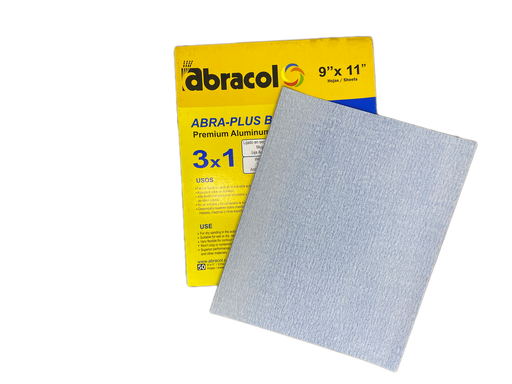 [0-554] LIJA AZUL AL SECO GRANO 220 ABRACOL 0-554