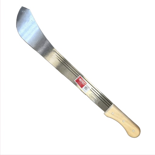 [0-570] MACHETE ROZADOR 22" MANGO MADERA RUTEL 0-570