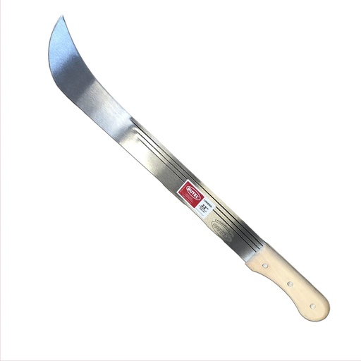 [0-574] MACHETE LINERO 22" MANGO MADERA RUTEL 0-574
