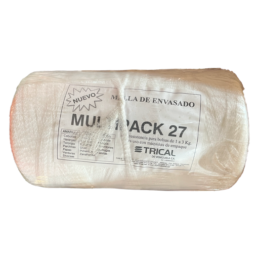 [0-662] MALLA MULTIPACK 2750 1000x0,27MTS BLANCO TRICAL 0-662