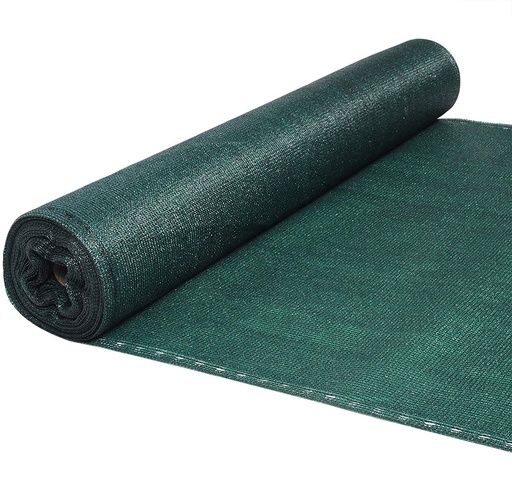 [0-678] MALLA SOMBRA RASCHEL 80% 100x4.20MTS NEGRO/VERDE TRICAL 0-678