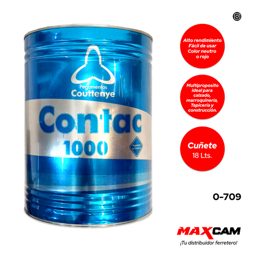 [0-709] CEMENTO CONTAC 1000 x CUÑETE COUTTENYE 0-709
