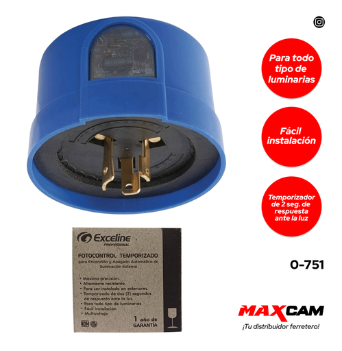 [0-751] FOTOCELDA SIN BASE EXCELINE 0-751