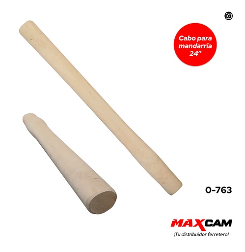 [0-763] CABO PARA MANDARRIA 24" DE LUCA 0-763