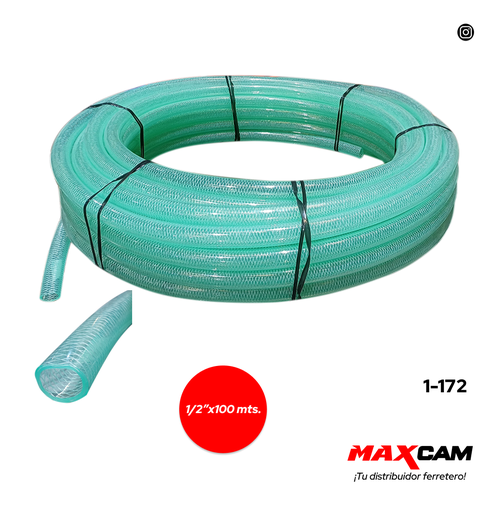 [1-172] MANGUERA CAN CAN 1/2" x 100MTS BELL POWER 1-172