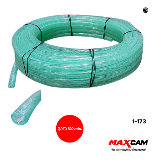 [1-173] MANGUERA CAN CAN 3/4" x 100MTS BELL POWER 1-173
