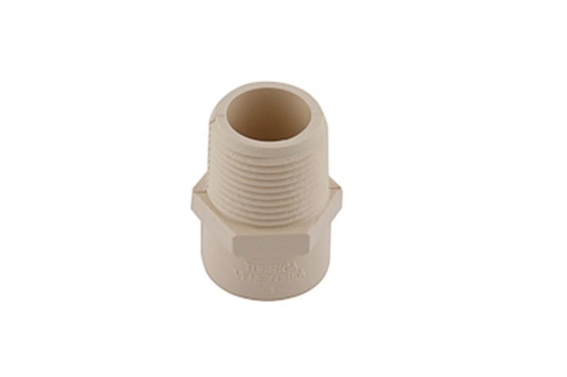 [1-307] ADAPTADOR MACHO AC 3/4" TUBRICA AGUA CALIENTE 1-307