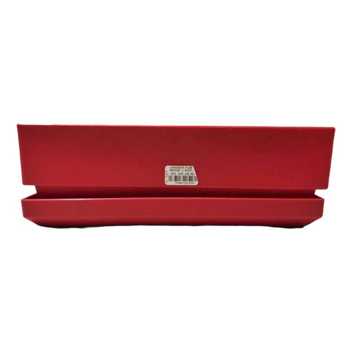 [1-375] MATERO C/PLATO RECT L30 ROJO 1-375