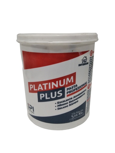 [1-637] PASTA PROFESIONAL PLATINIUM PLUS 1/4 1-637